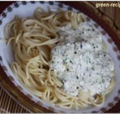 Сырный соус. Рецепт для спагетти