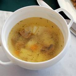 Грибной суп с картофелем. Рецепт