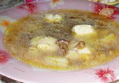 Грибной суп с клецками