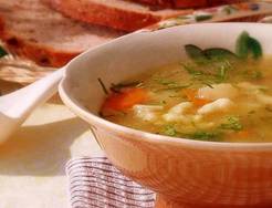 Грибной суп с клецками. Рецепт