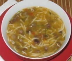 Грибной суп лапша из шампиньонов