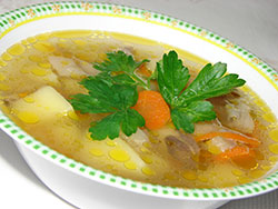 Грибной суп из вешенок. Рецепт