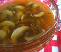 Рецепт постного супа с грибами