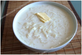 Как готовится молочный суп