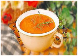 Суп пюре из моркови. Рецепт