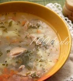 Лососевый суп. Рецепт