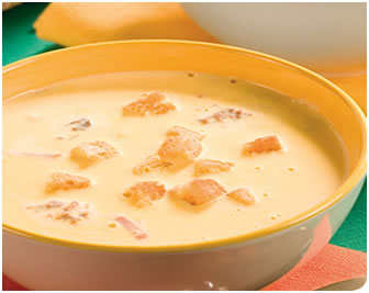 Как сварить сырный суп
