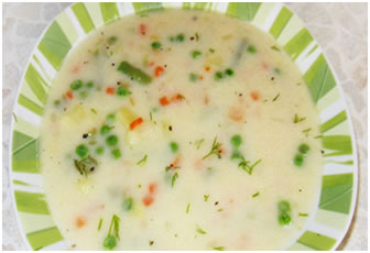 Сырный овощной суп рецепт
