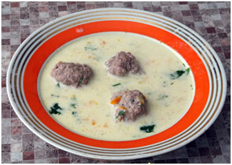 Сырный суп с фрикадельками рецепт