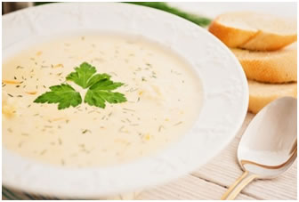 Сырный суп с клецками рецепт