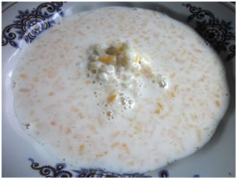 Сырный суп с молоком