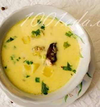 Сырный суп рецепт с рыбой