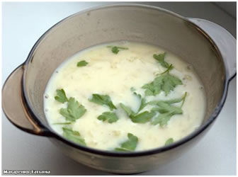 Сырный суп в скороварке
