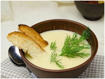 Сырный суп со сливками рецепт
